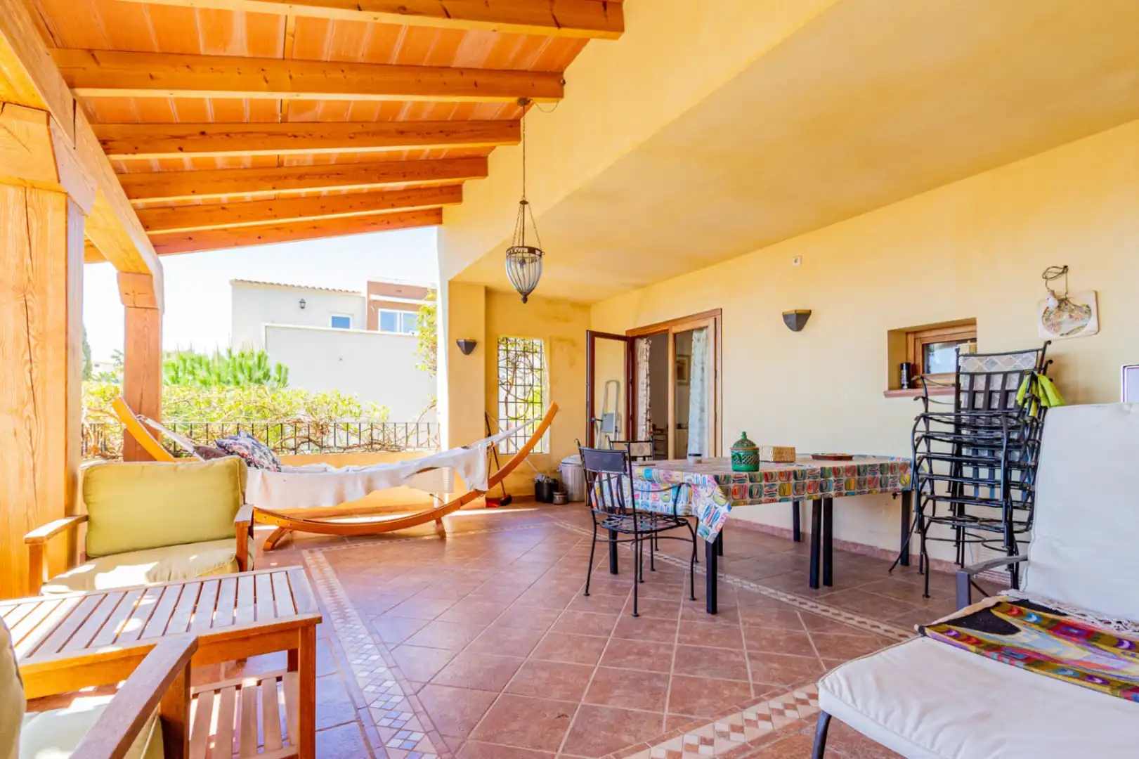 Terraza de Casa o chalet en venta en La Nucia con Calefacción, Jardín privado y Terraza