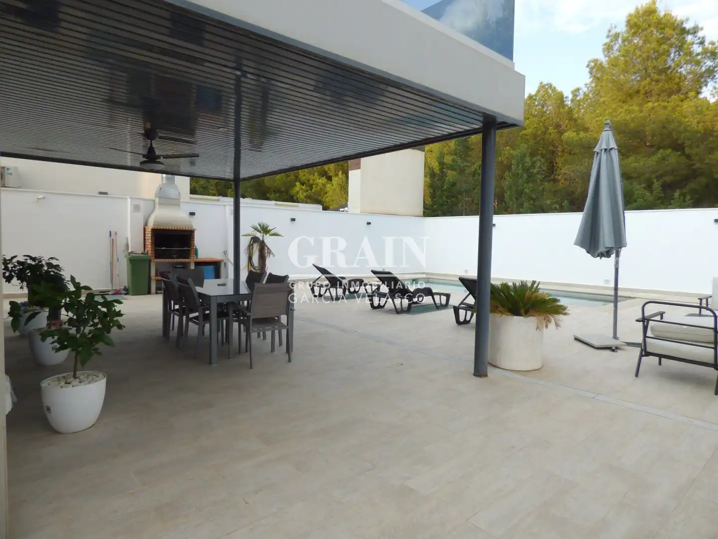 Terrace of Houses for sale in Albacete  with Heating, Terrace and Storage room
