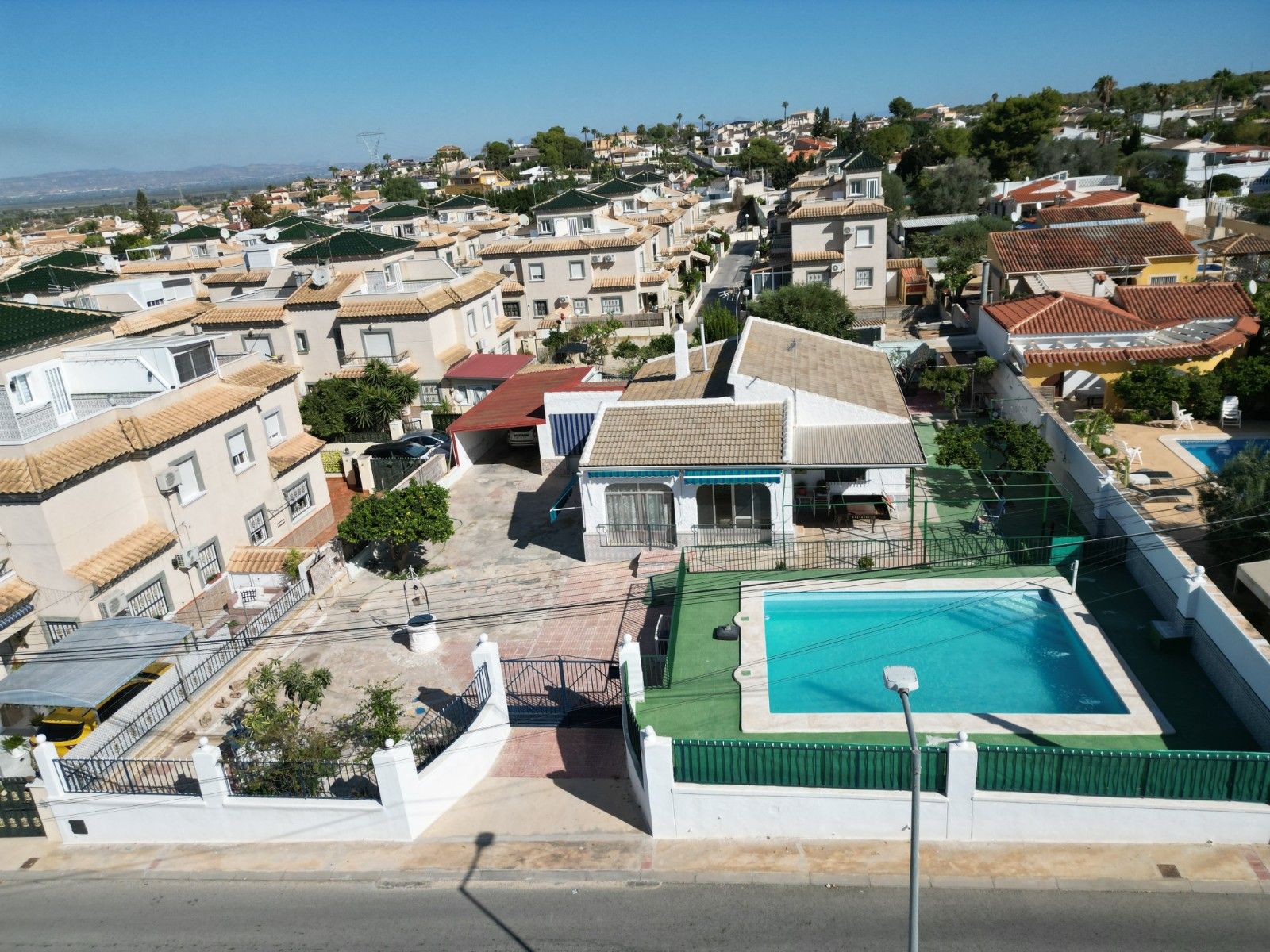 Vista exterior de Casa o xalet en venda en San Fulgencio amb Piscina