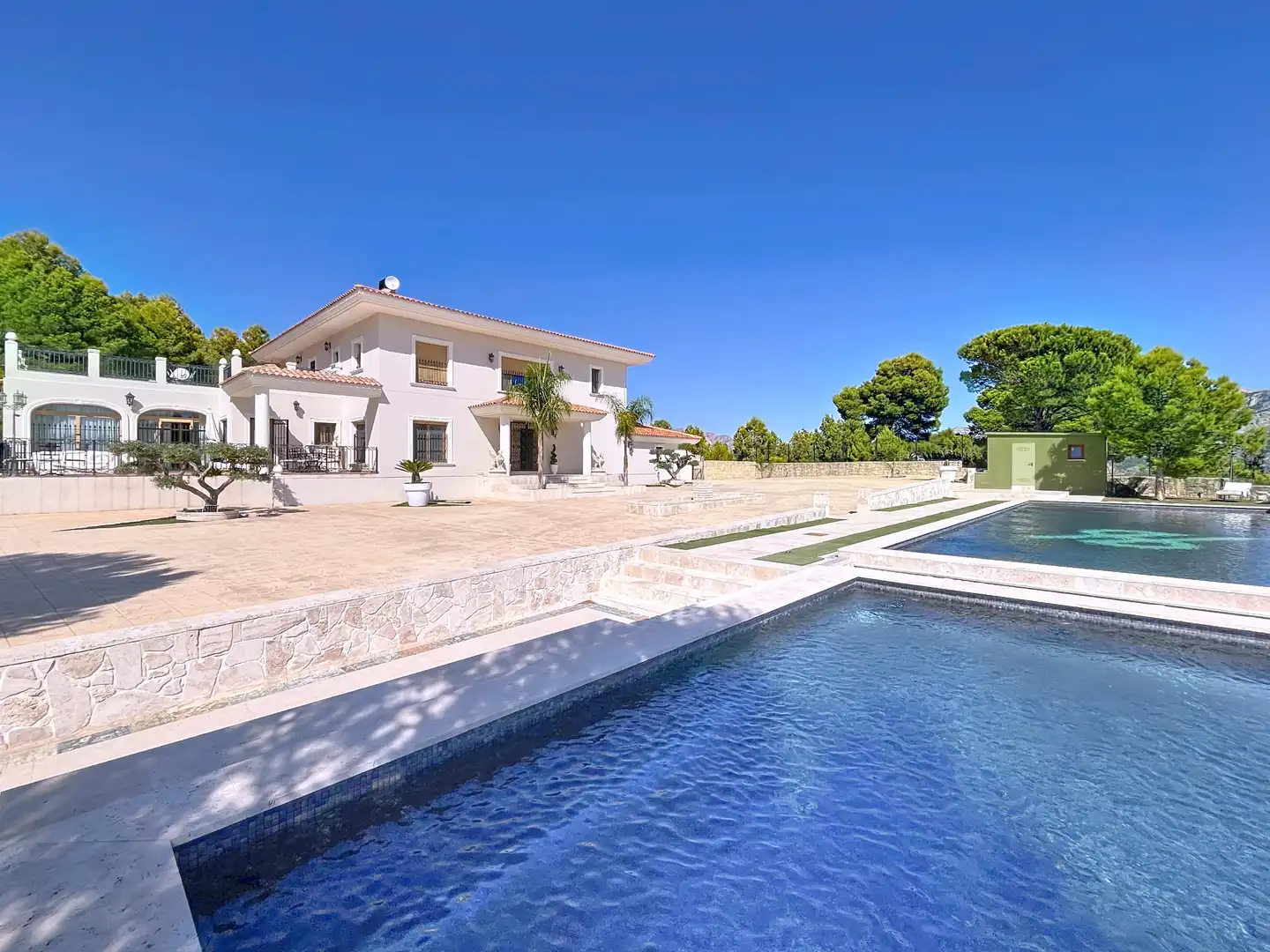 Piscina de Casa o chalet en venta en La Nucia con Jardín privado, Terraza y Piscina