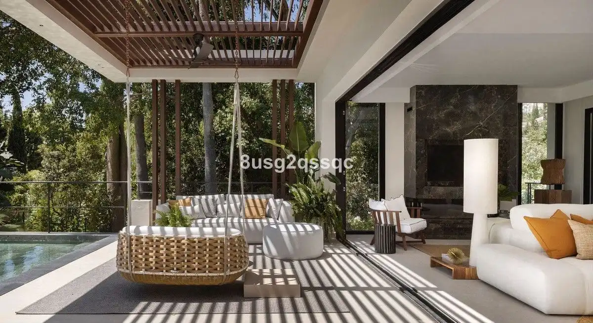 Terraza de Casa o chalet en venta en Marbella con Piscina comunitaria