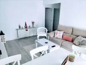 Wohnzimmer von Wohnung zum Verkauf in Collado Mediano mit Heizung, Parkett und Terrasse