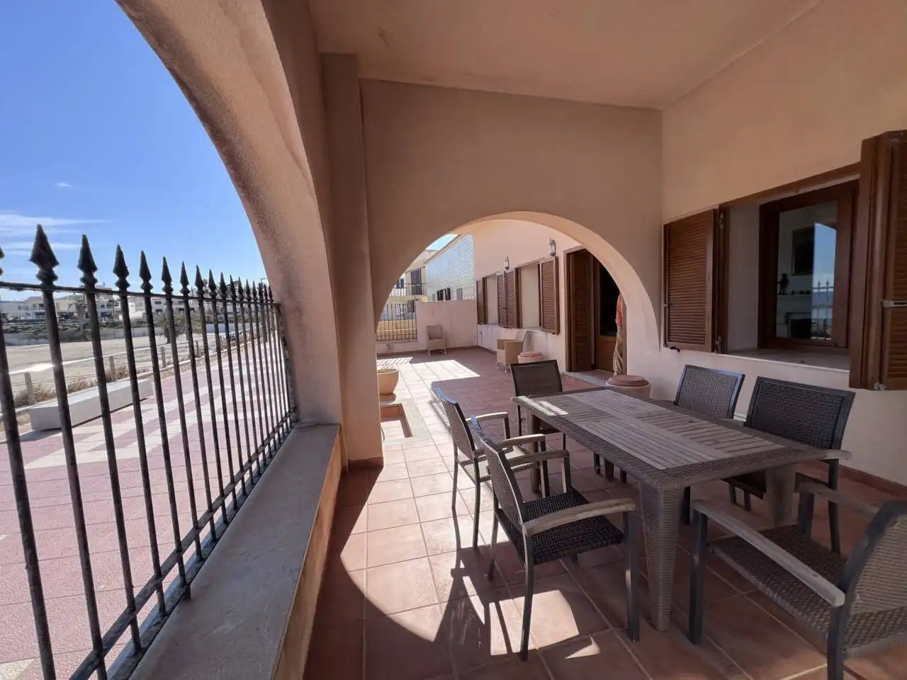Terraza de Casa o chalet en venta en Cartagena con Aire acondicionado, Terraza y Amueblado