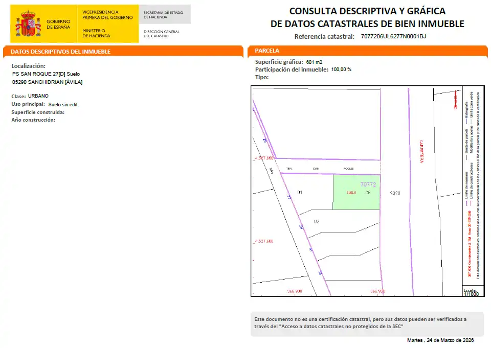 Terreny residencial en venda a SAN ROQUE, imagen 3