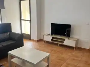 Sala d'estar de Pis de lloguer en Ronda amb Moblat