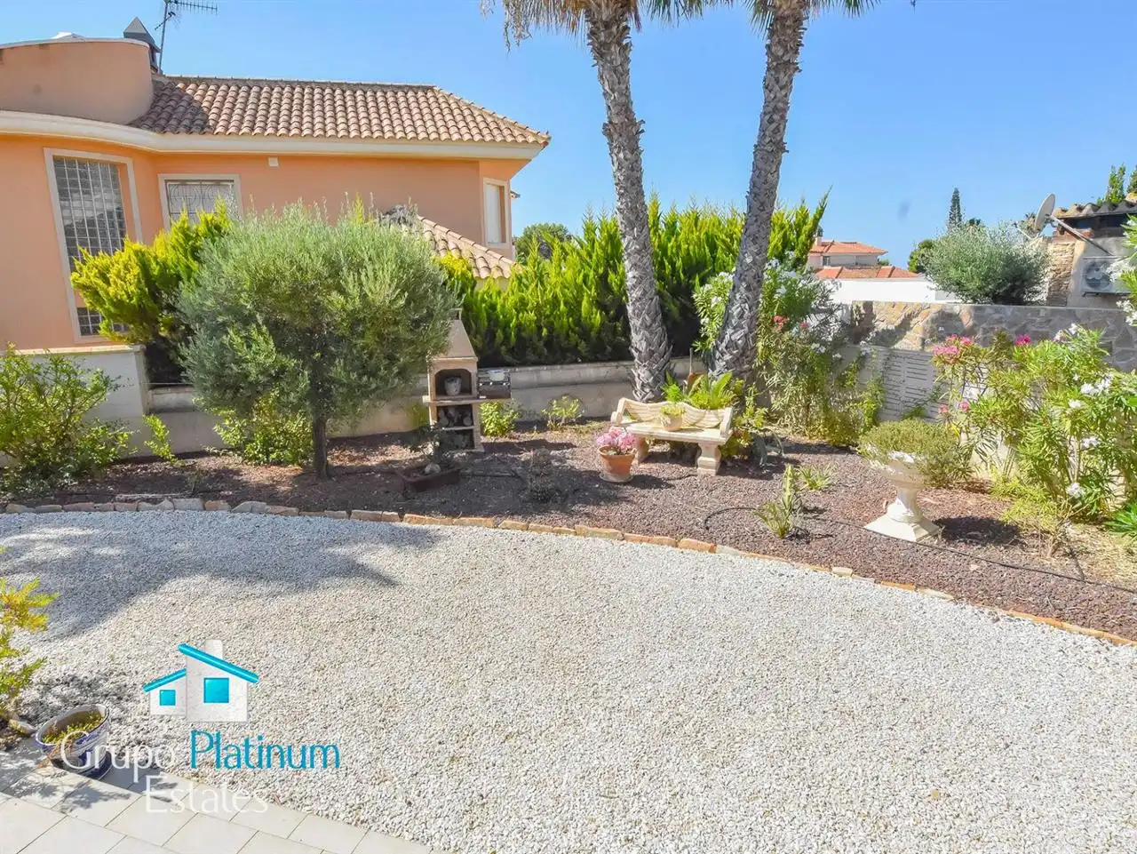 Jardín de Casa o chalet en venta en Águilas con Aire acondicionado, Calefacción y Jardín privado