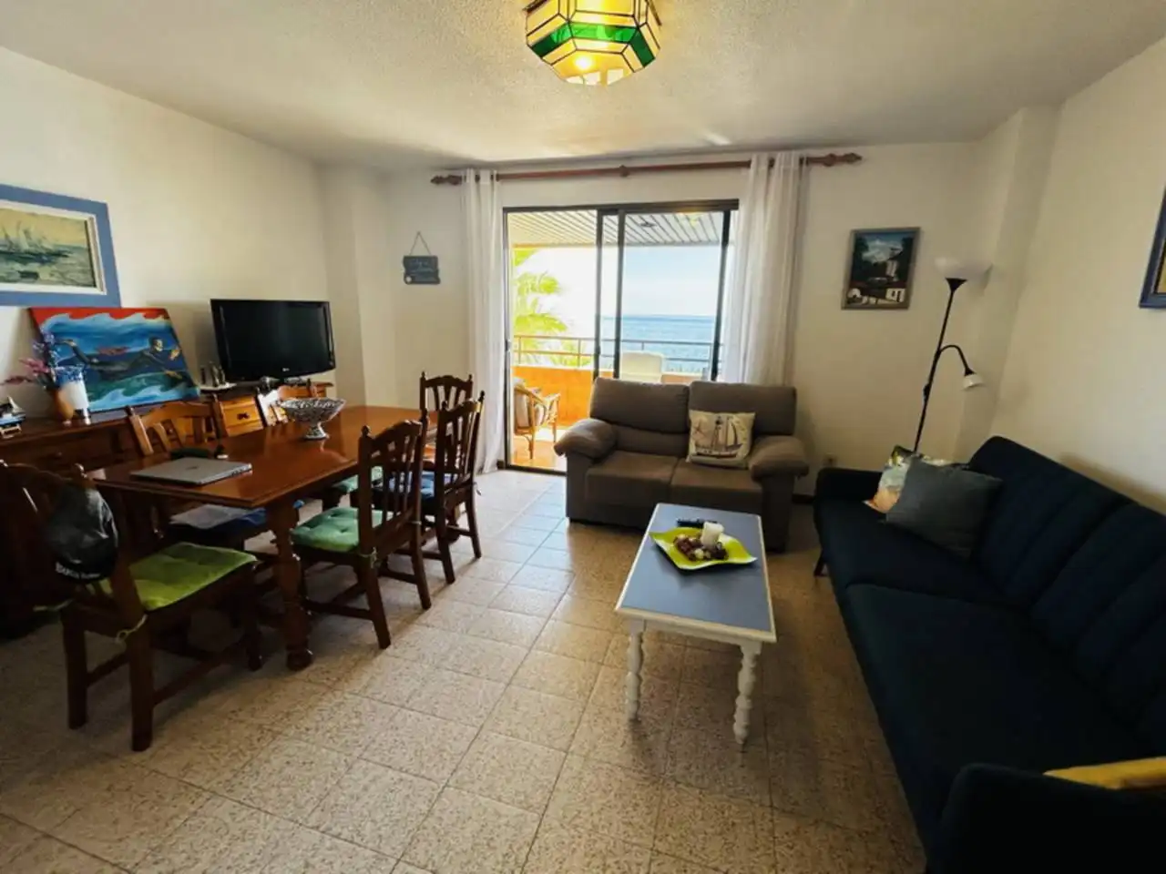 Wohnzimmer von Wohnungen zur Miete in Almuñécar mit Terrasse und Möbliert