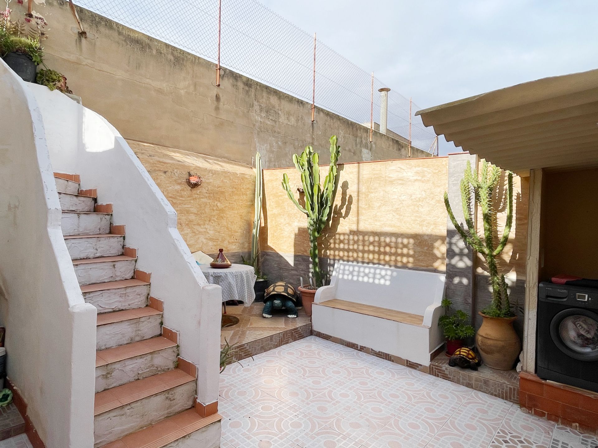 Terrassa de Casa o xalet en venda en Cartagena amb Jardí privat, Terrassa i Moblat