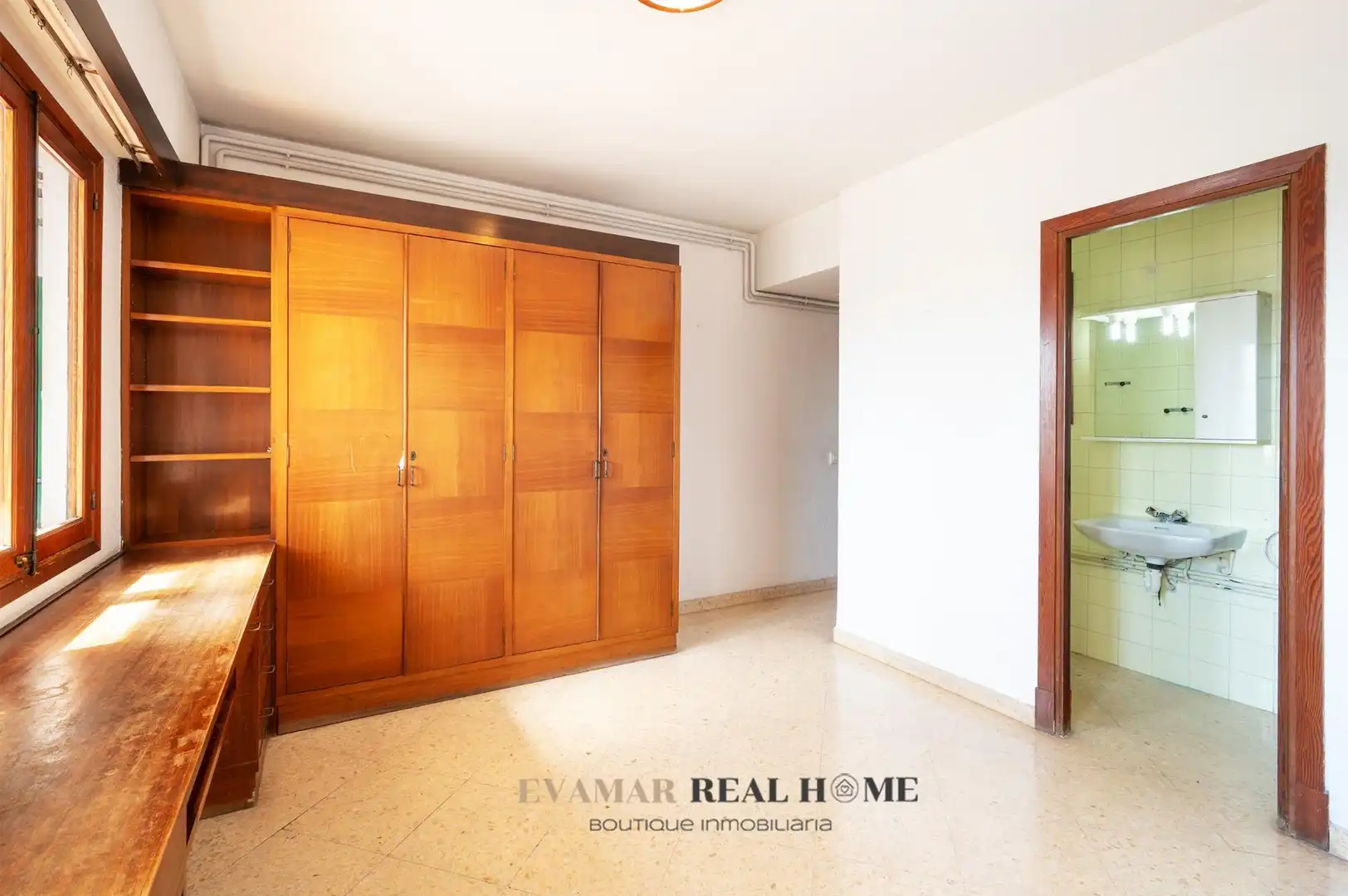Bedroom of Flat for sale in  Palma de Mallorca  with Air Conditioner, Terrace and Alarm