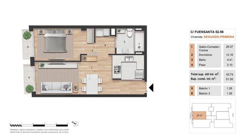 Foto 3 de Pis en venda a Carrer Carrer de la Fuensanta, Nord, Barcelona