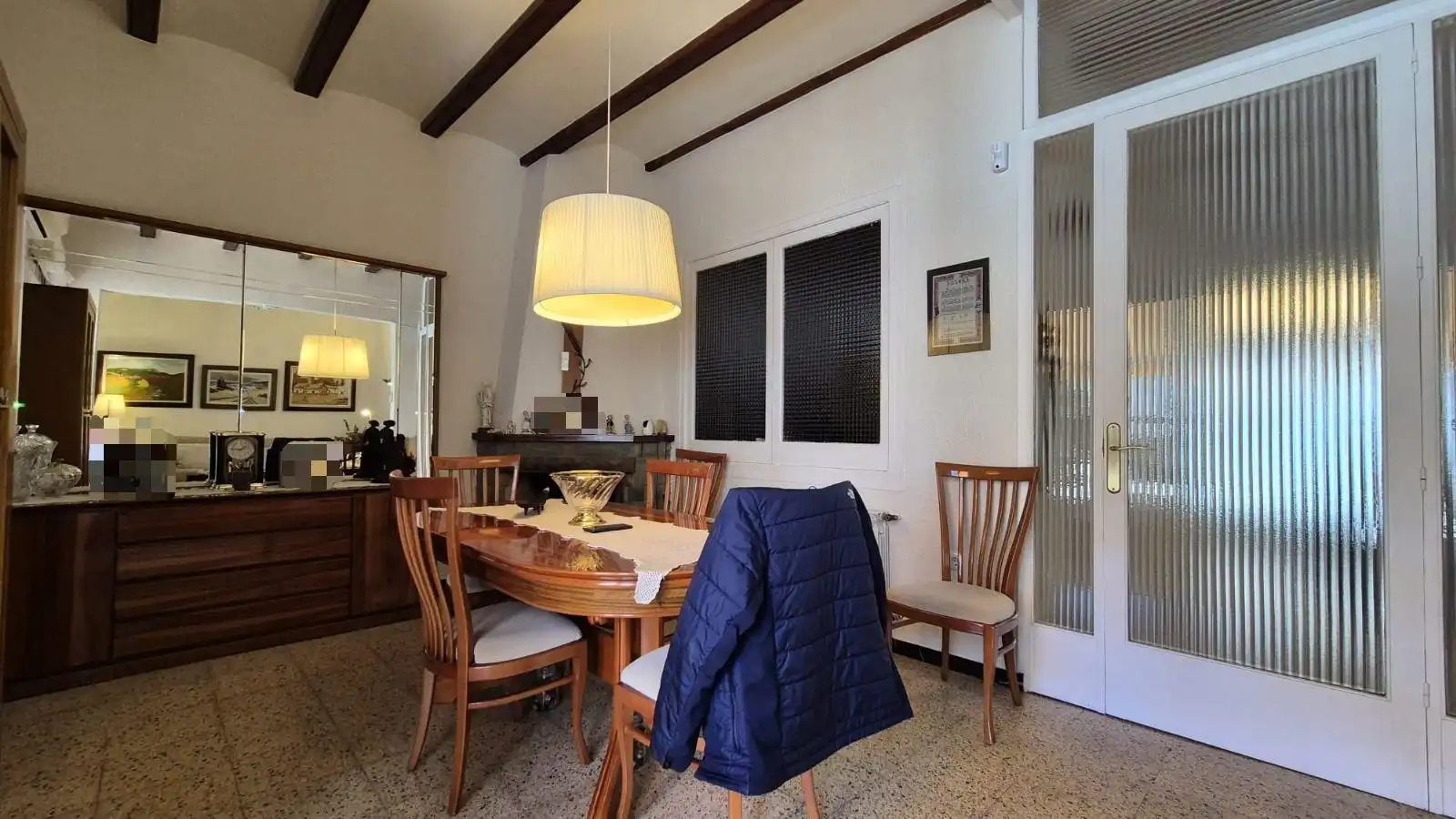 Menjador de Casa o xalet en venda en Castellar del Vallès amb Aire condicionat, Jardí privat i Terrassa