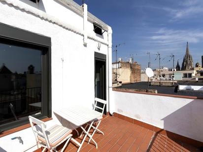 Terrace of Attic for sale in  Barcelona Capital  with Air Conditioner, Terrace and Furnished