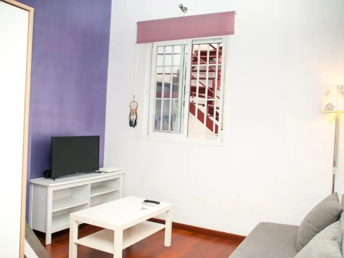Sala de estar de Loft de alquiler en Usera