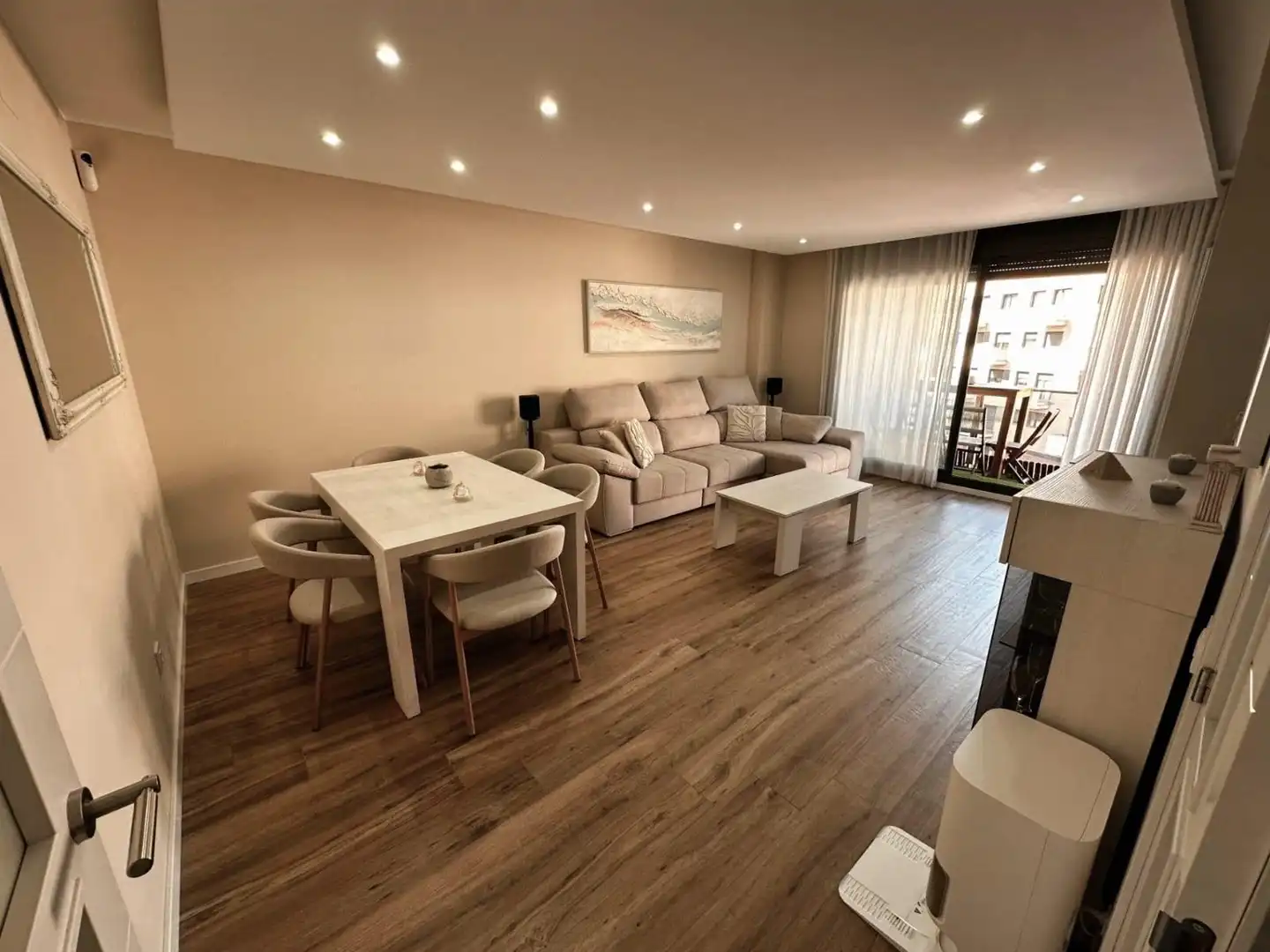 Sala de estar de Piso en venta en Castellar del Vallès con Aire acondicionado, Jardín privado y Trastero