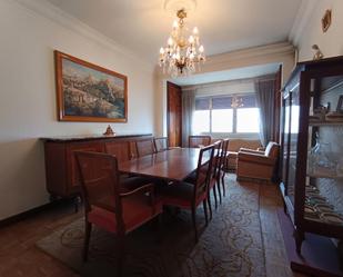 Dining room of Flat to rent in  Zaragoza Capital  with Heating, Parquet flooring and Terrace