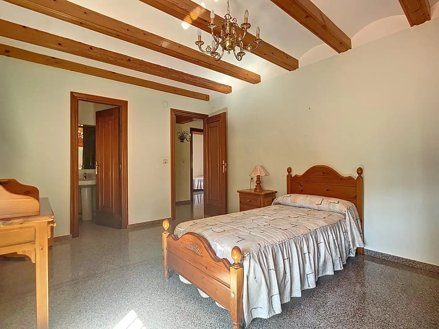 Habitación de Finca rústica en venta en Tibi con Jardín privado, Terraza y Trastero