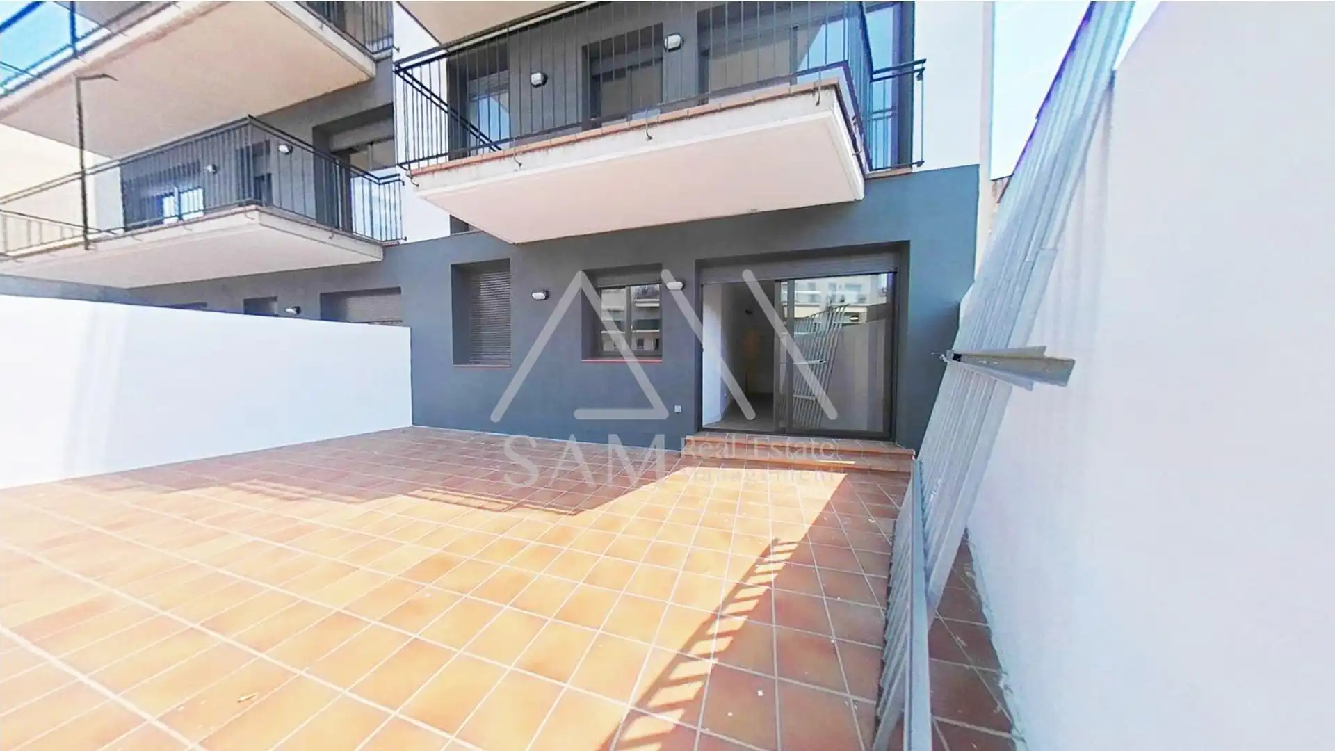 Terrace of Flat for sale in Badalona  with Terrace and Balcony