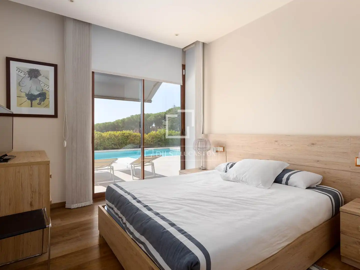 Habitación de Casa o chalet en venta en Sant Vicenç de Montalt con Aire acondicionado, Calefacción y Jardín privado