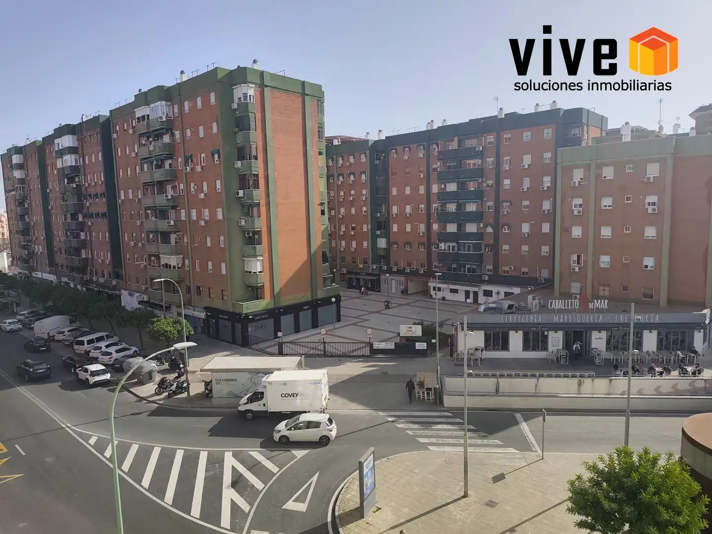 Exterior view of Flat for sale in Sevilla  with Air Conditioner and Terrace