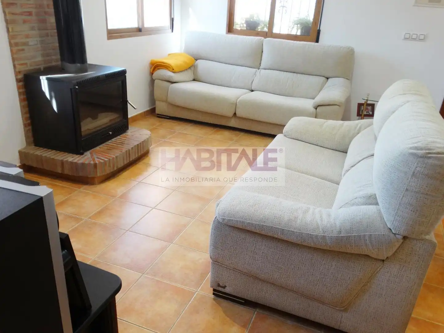 Sala d'estar de Casa o xalet en venda en Xàtiva amb Terrassa, Traster i Piscina