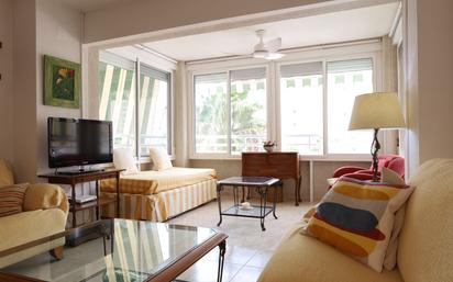 Living room of Flat to rent in Alicante / Alacant  with Air Conditioner and Terrace