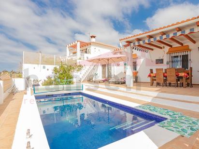 Exterior view of House or chalet for sale in Vélez-Málaga  with Terrace and Swimming Pool