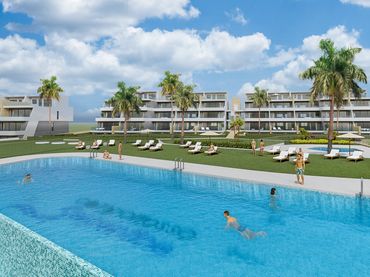 Apartament amb piscina en venda a Balcón de Finestrat - Terra Marina