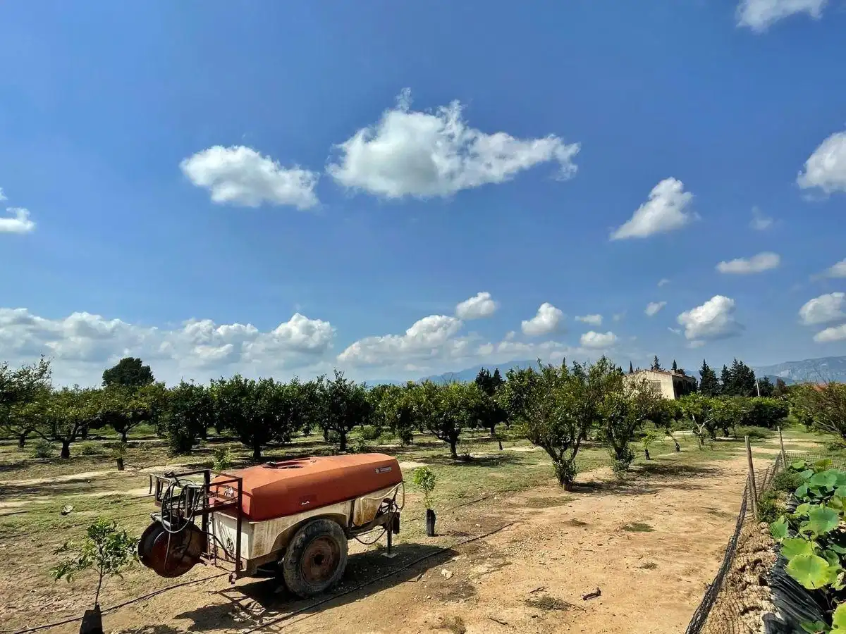 Außenansicht von Country house zum Verkauf in Tortosa mit Klimaanlage, Heizung und Privatgarten