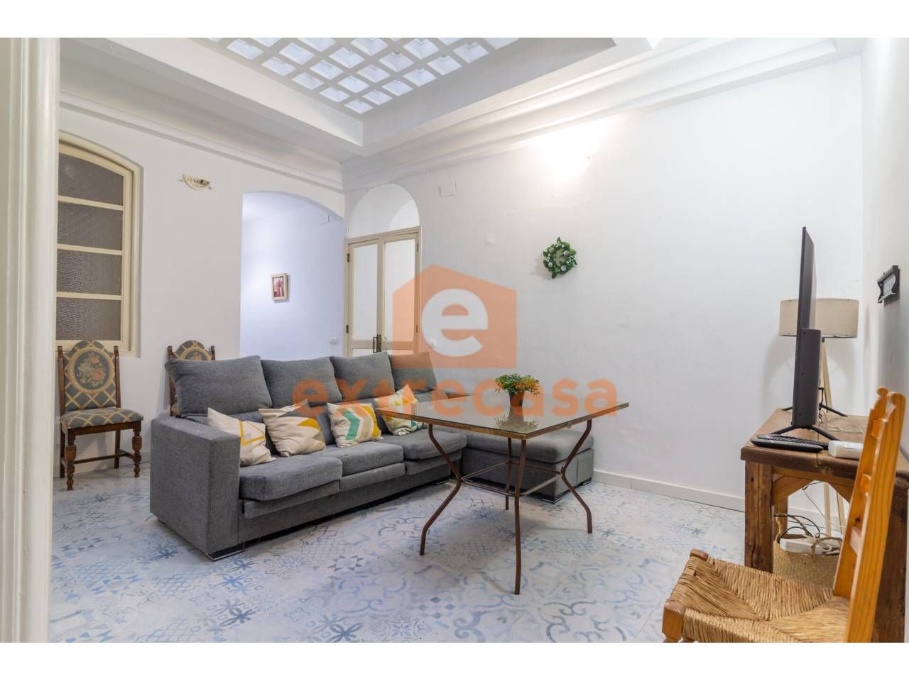 Living room of Flat for sale in Badajoz Capital  with Terrace and Storage room