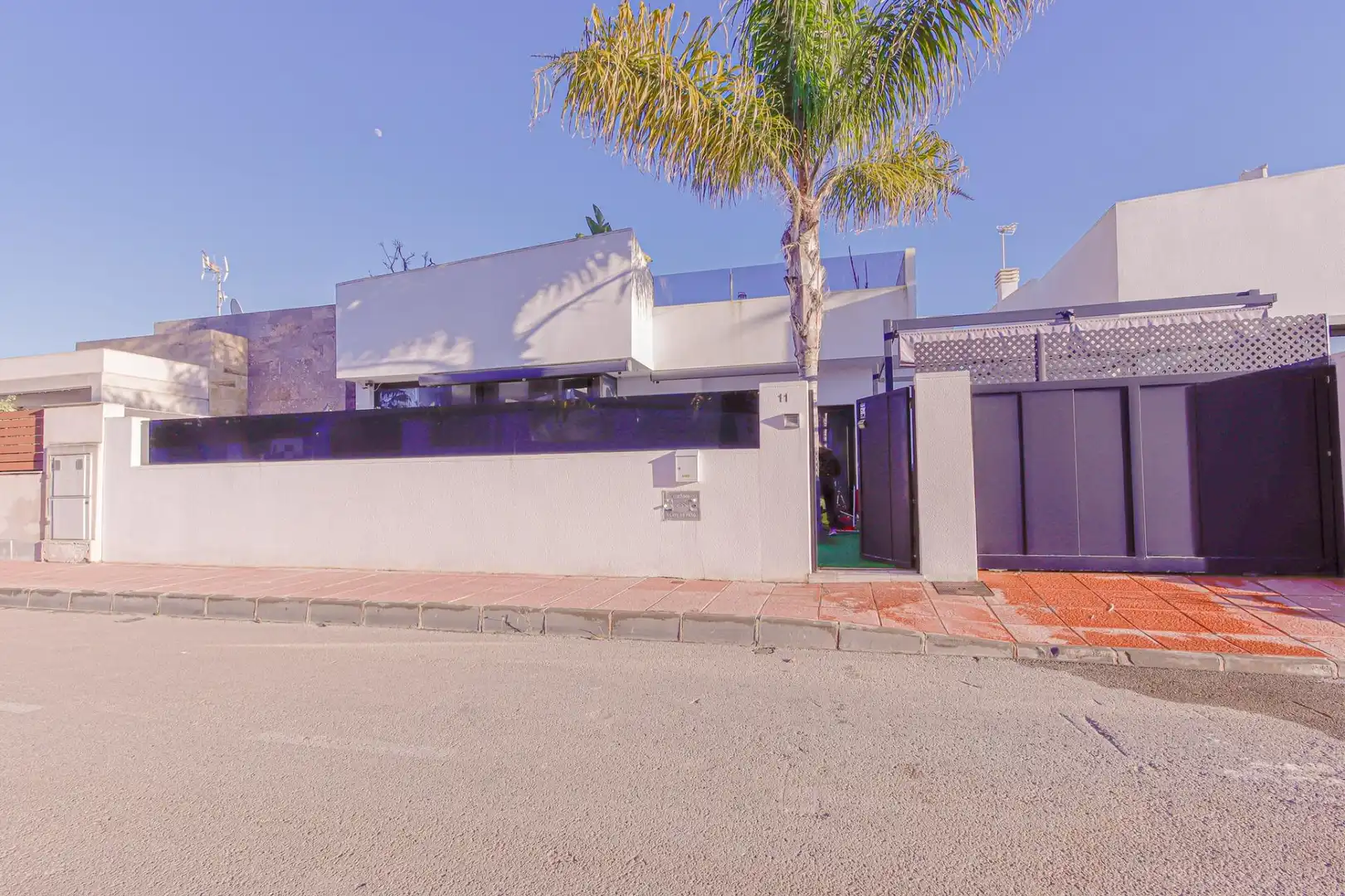 Exterior view of Houses for rent in San Javier  with Air Conditioner, Heating and Private garden
