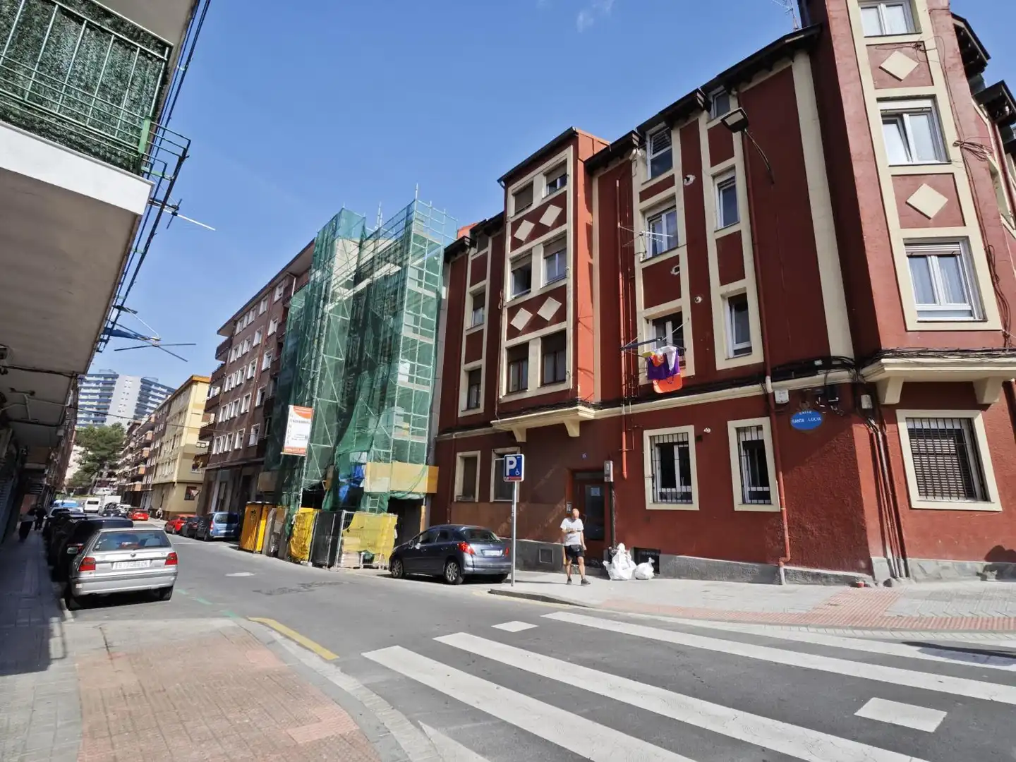 Vista exterior de Piso en venta en Bilbao  con Calefacción, Trastero y Amueblado