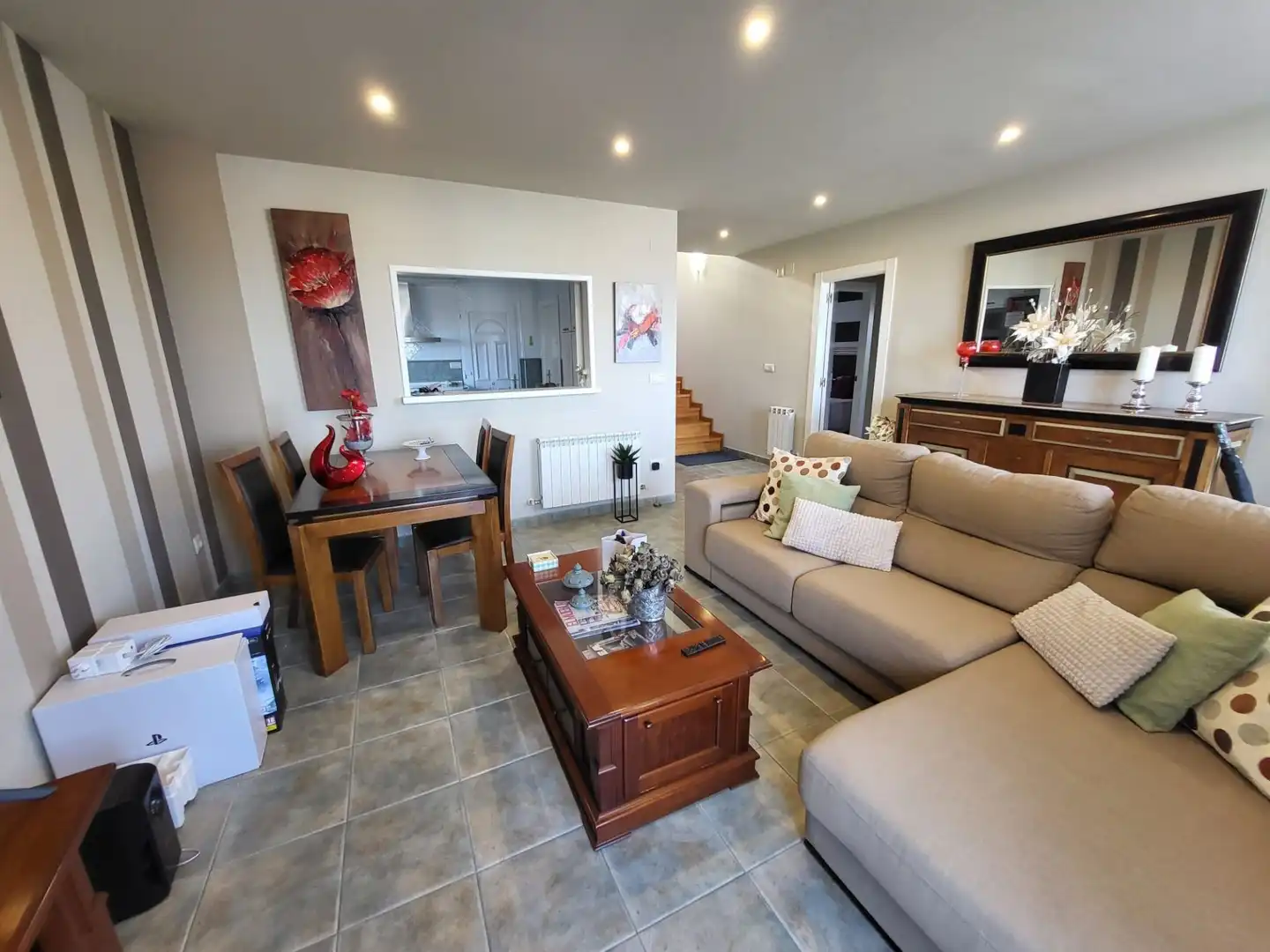 Sala de estar de Casa o chalet en venta en Carreño con Jardín privado y Trastero