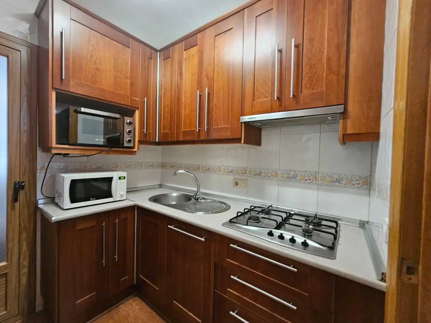 Kitchen of Flat for sale in Laujar de Andarax  with Terrace, Furnished and Balcony