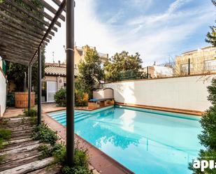 Swimming pool of Single-family semi-detached for sale in Sabadell  with Air Conditioner, Terrace and Swimming Pool