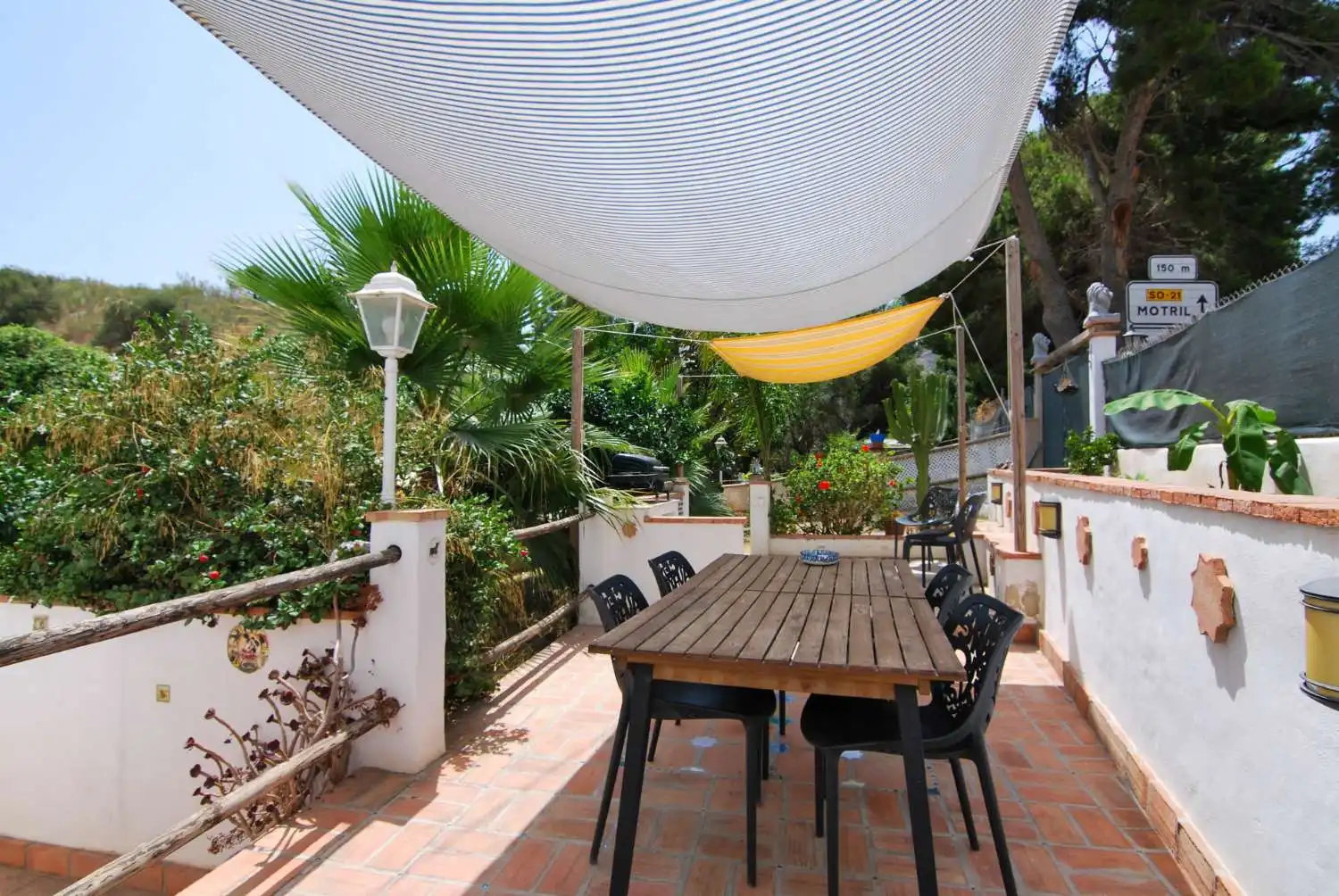 Garden of Country homes for sale in Vélez de Benaudalla  with Terrace, Storage room and Swimming Pool