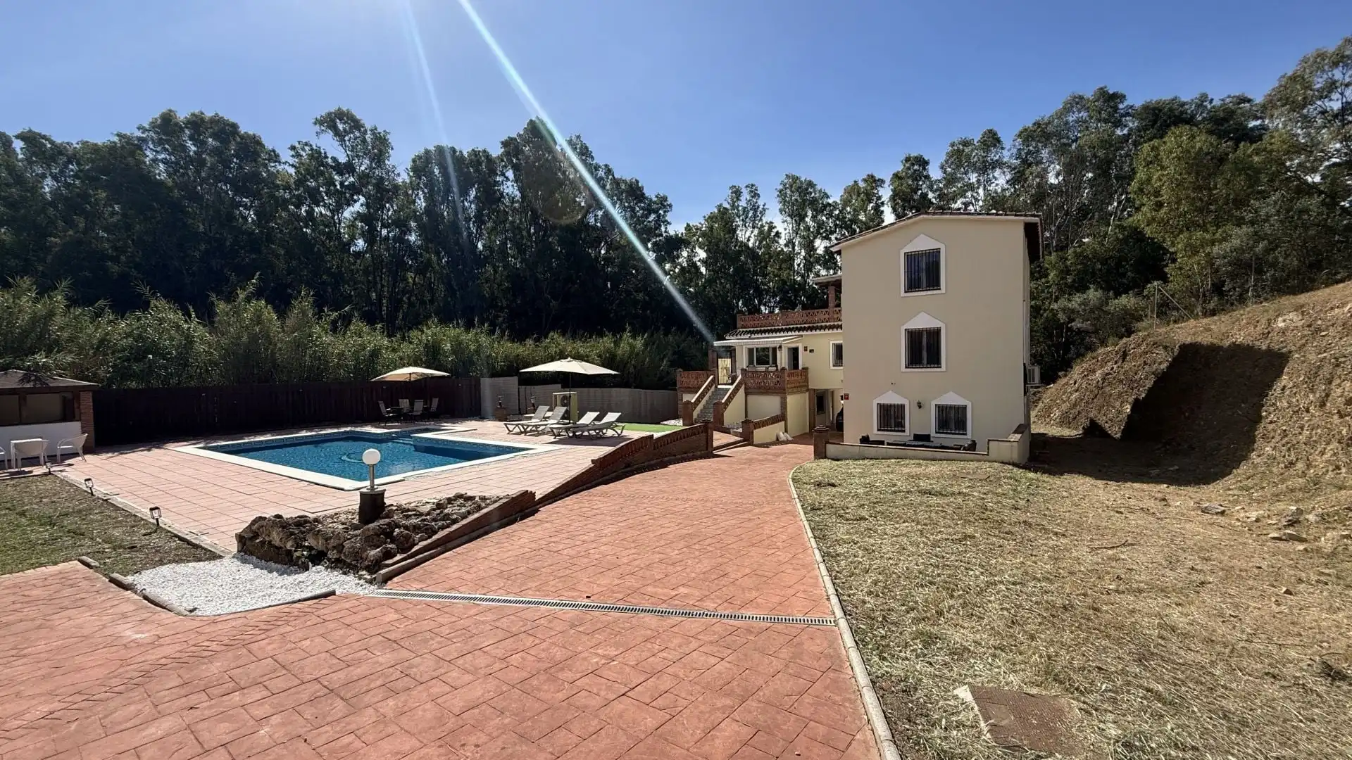 Piscina de Finca rústica en venda en Mijas amb Aire condicionat, Traster i Piscina