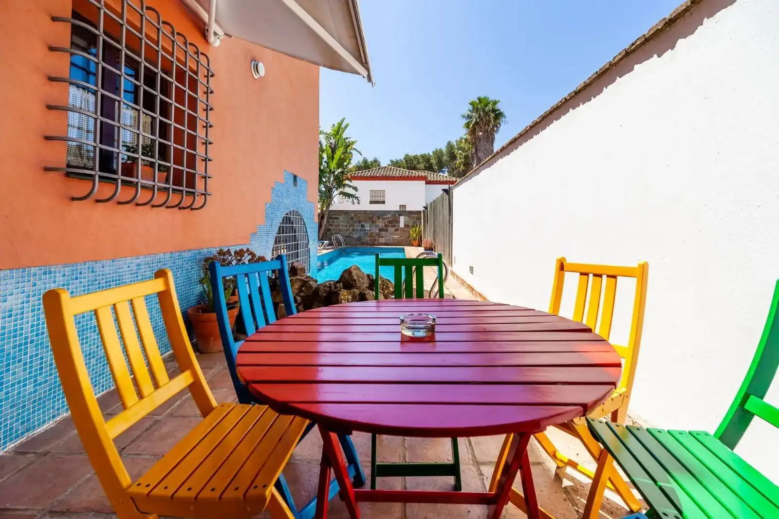 Jardí de Casa o xalet en venda en Chiclana de la Frontera amb Aire condicionat, Calefacció i Piscina