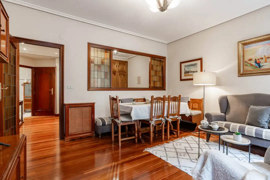 Esszimmer von Wohnung zum Verkauf in Donostia - San Sebastián  mit Heizung und Balkon