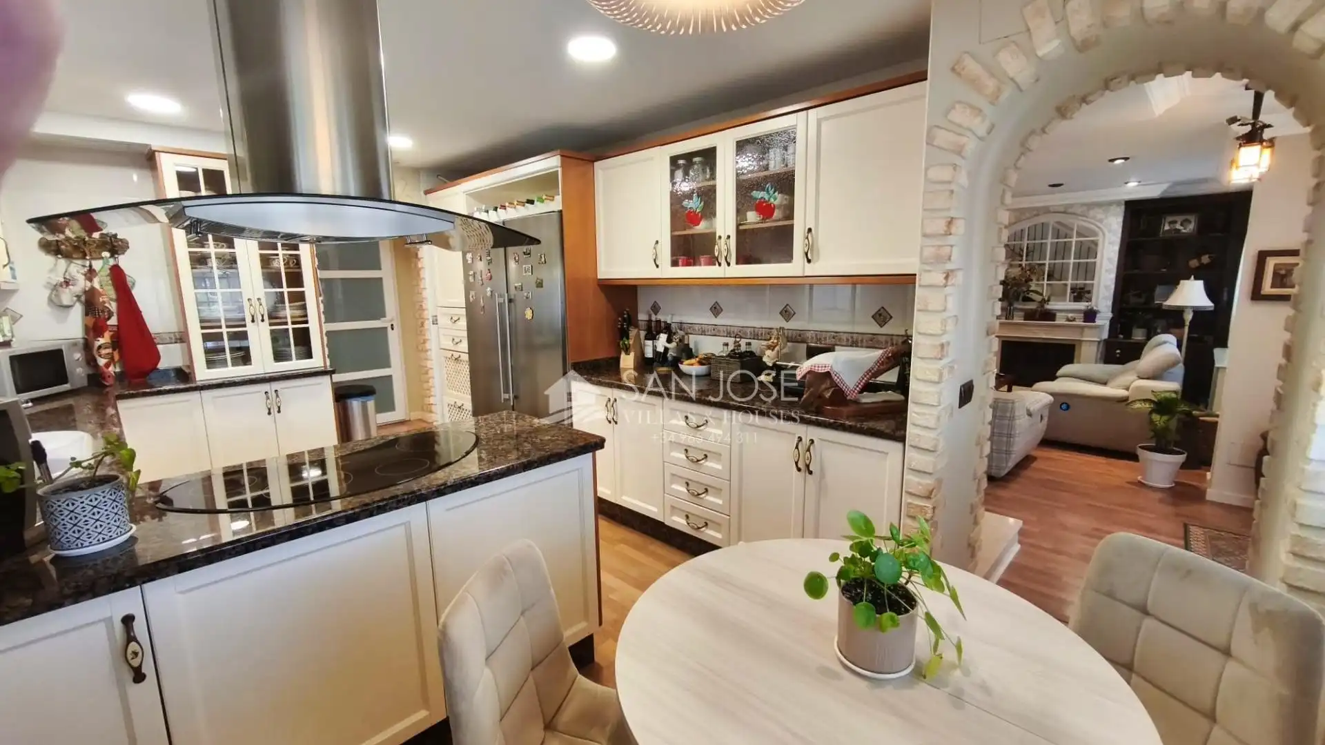 Kitchen of Houses for sale in Aspe  with Air Conditioner, Private garden and Terrace