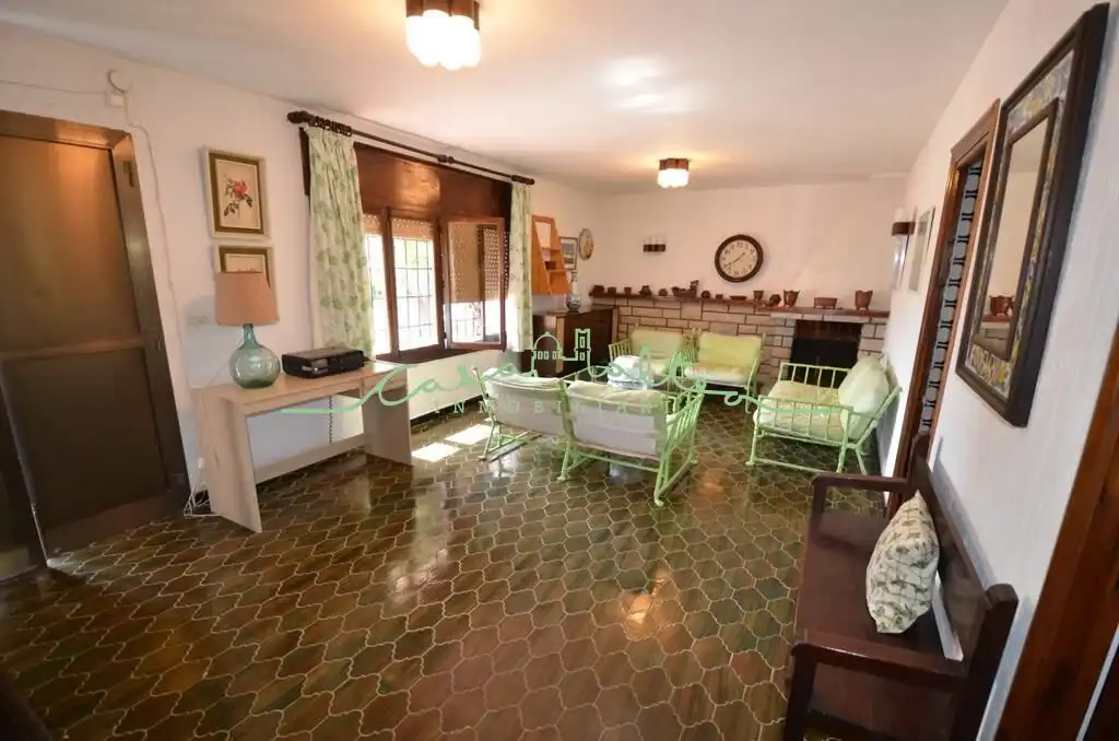 Sala d'estar de Casa o xalet en venda en Altea amb Aire condicionat, Jardí privat i Terrassa
