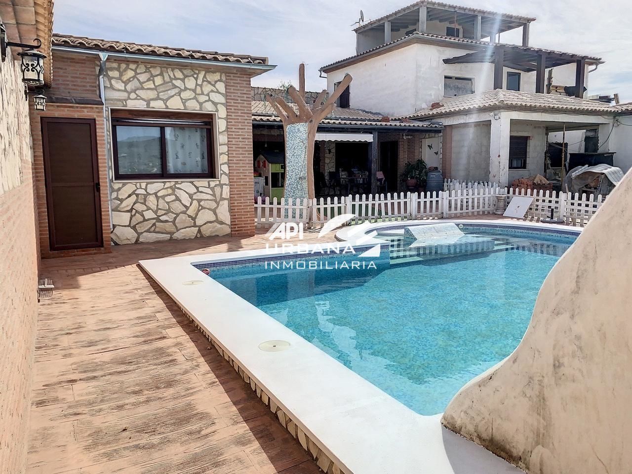 Swimming pool of House or chalet for sale in Lucena  with Terrace, Swimming Pool and Furnished