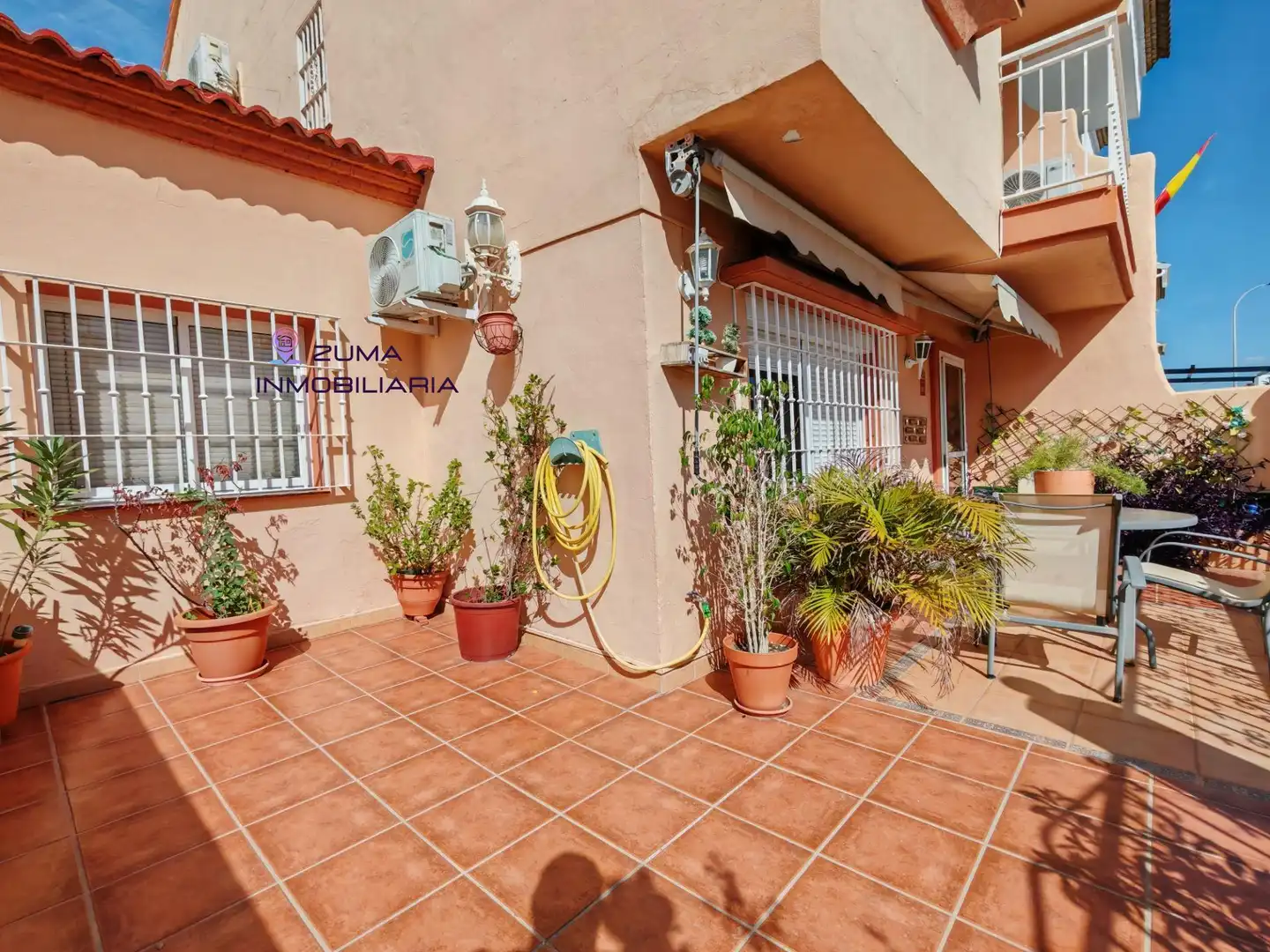 Terraza de Casa adosada en venta en Churriana