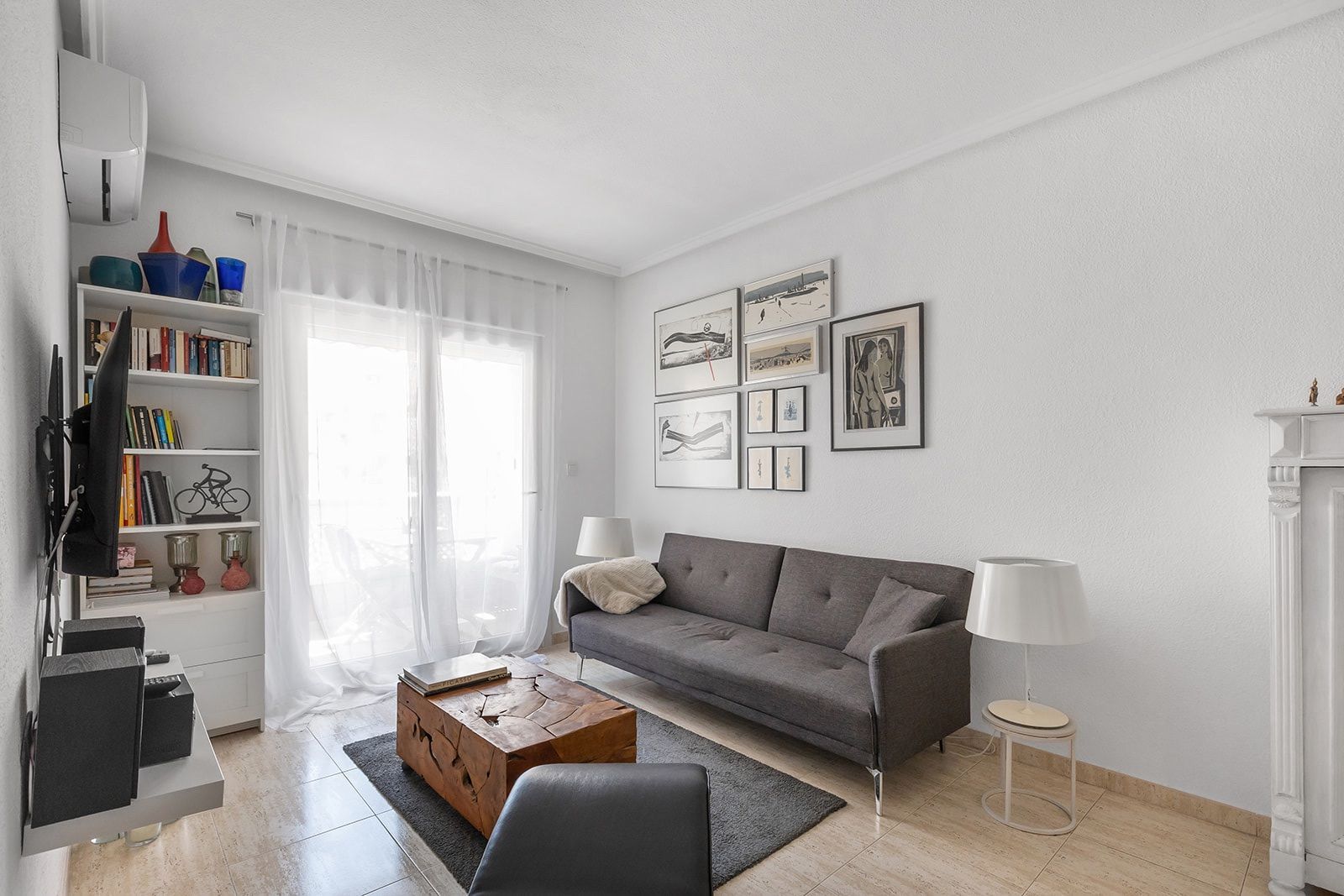 Sala d'estar de Apartament en venda en Torrevieja amb Aire condicionat, Terrassa i Traster