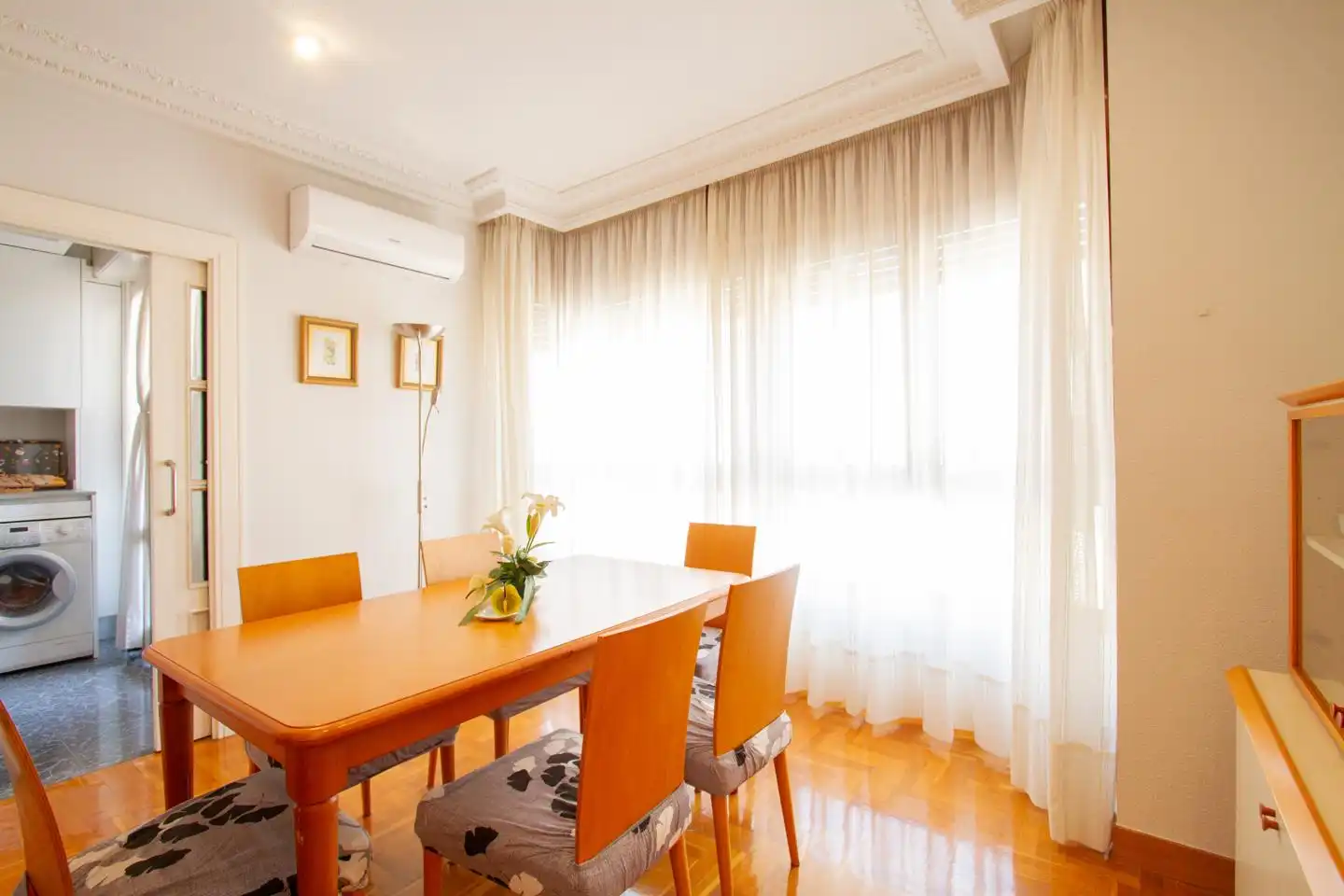 Esszimmer von Maisonette zum Verkauf in Villava / Atarrabia mit Klimaanlage, Heizung und Terrasse