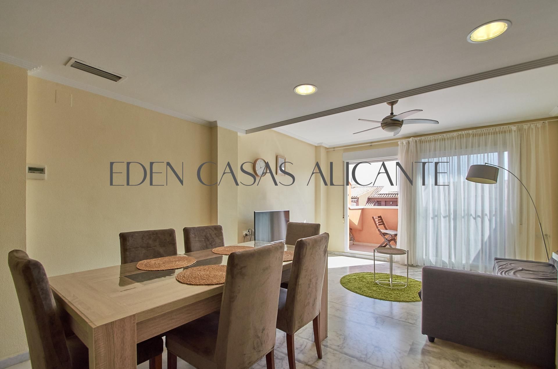 Comedor de Apartamento en venta en El Campello con Aire acondicionado, Calefacción y Terraza