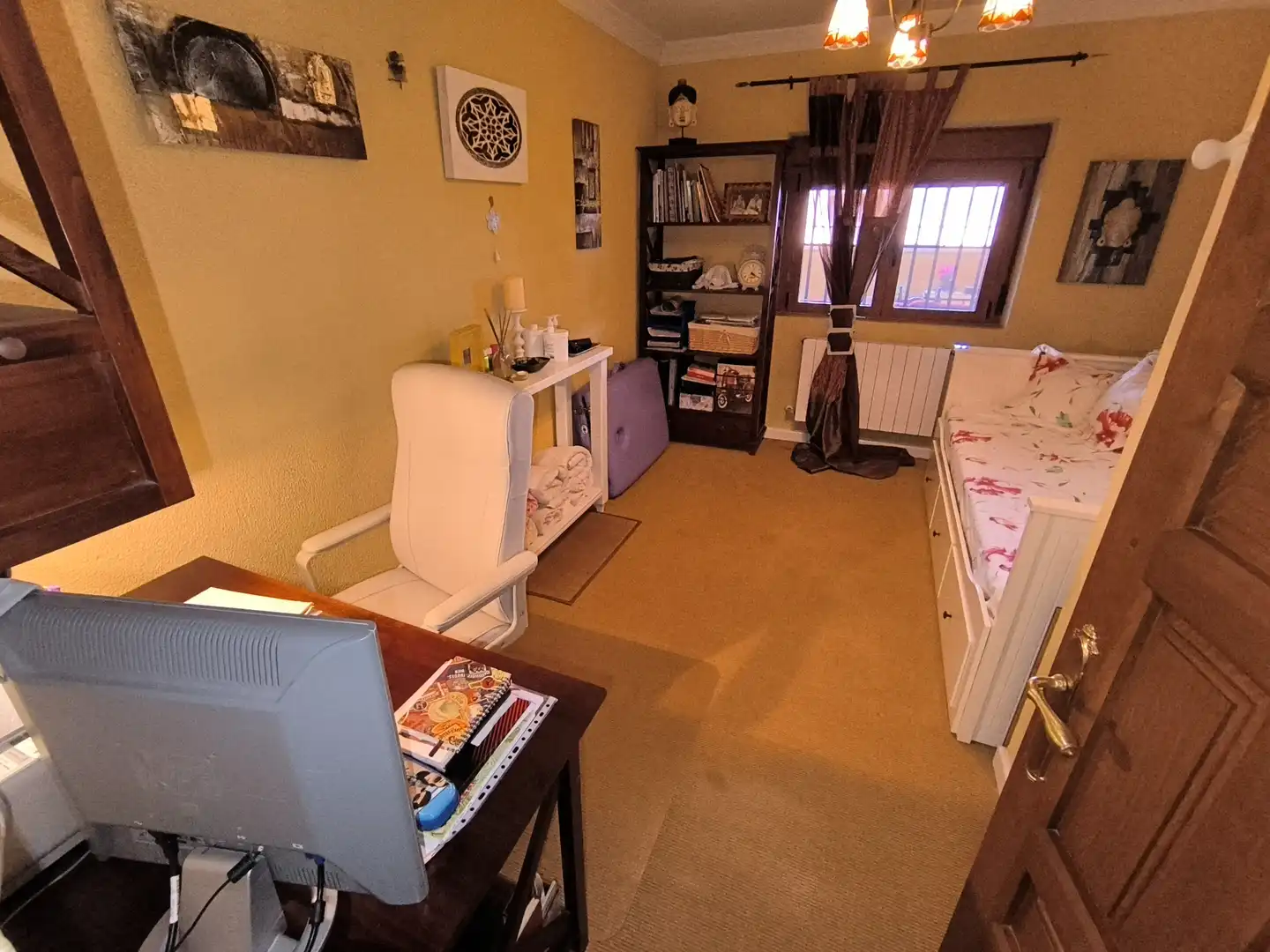 Habitación de Casa o chalet en venta en Valoria la Buena con Aire acondicionado, Calefacción y Terraza