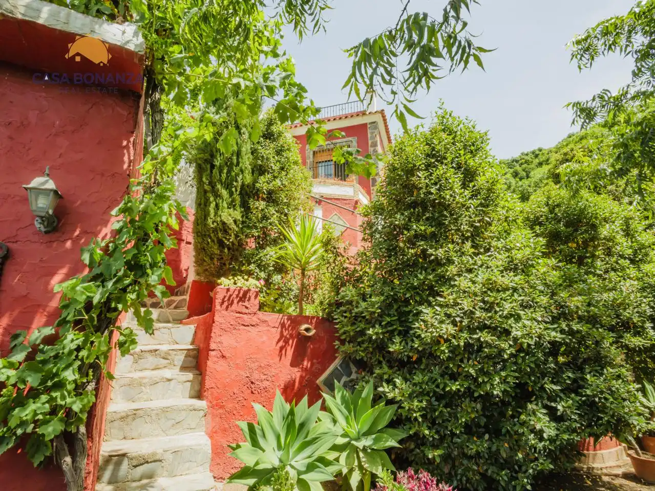 Jardín de Finca rústica en venta en Jete con Aire acondicionado, Jardín privado y Terraza
