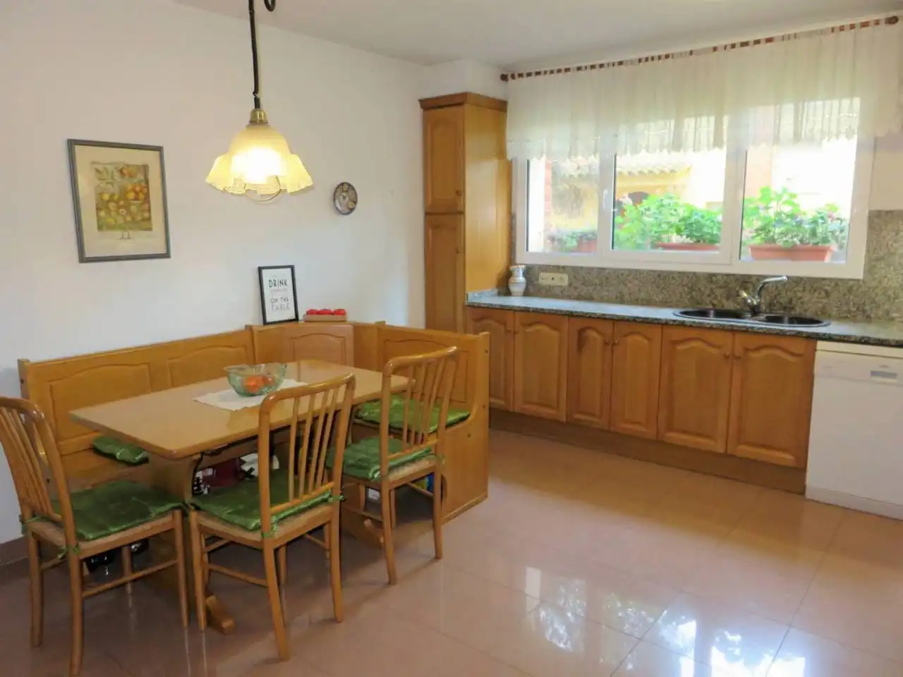Cocina de Casa o chalet en venta en Vallromanes con Calefacción, Jardín privado y Terraza