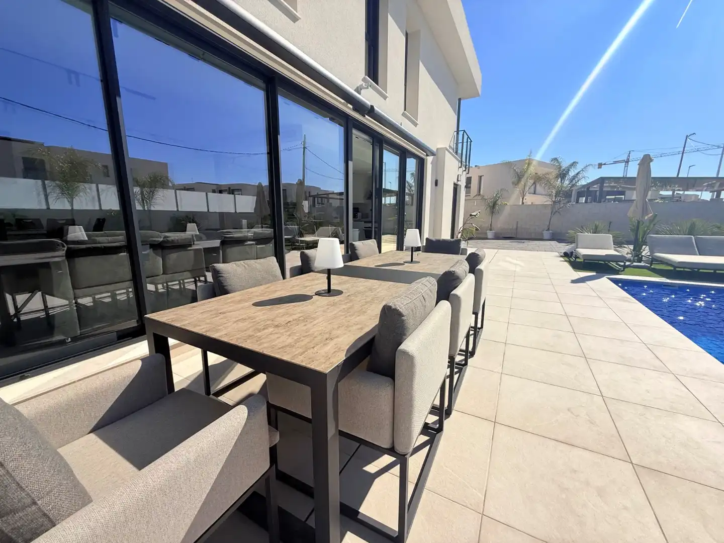 Terrassa de Casa o xalet en venda en Santa Pola amb Aire condicionat, Jardí privat i Terrassa