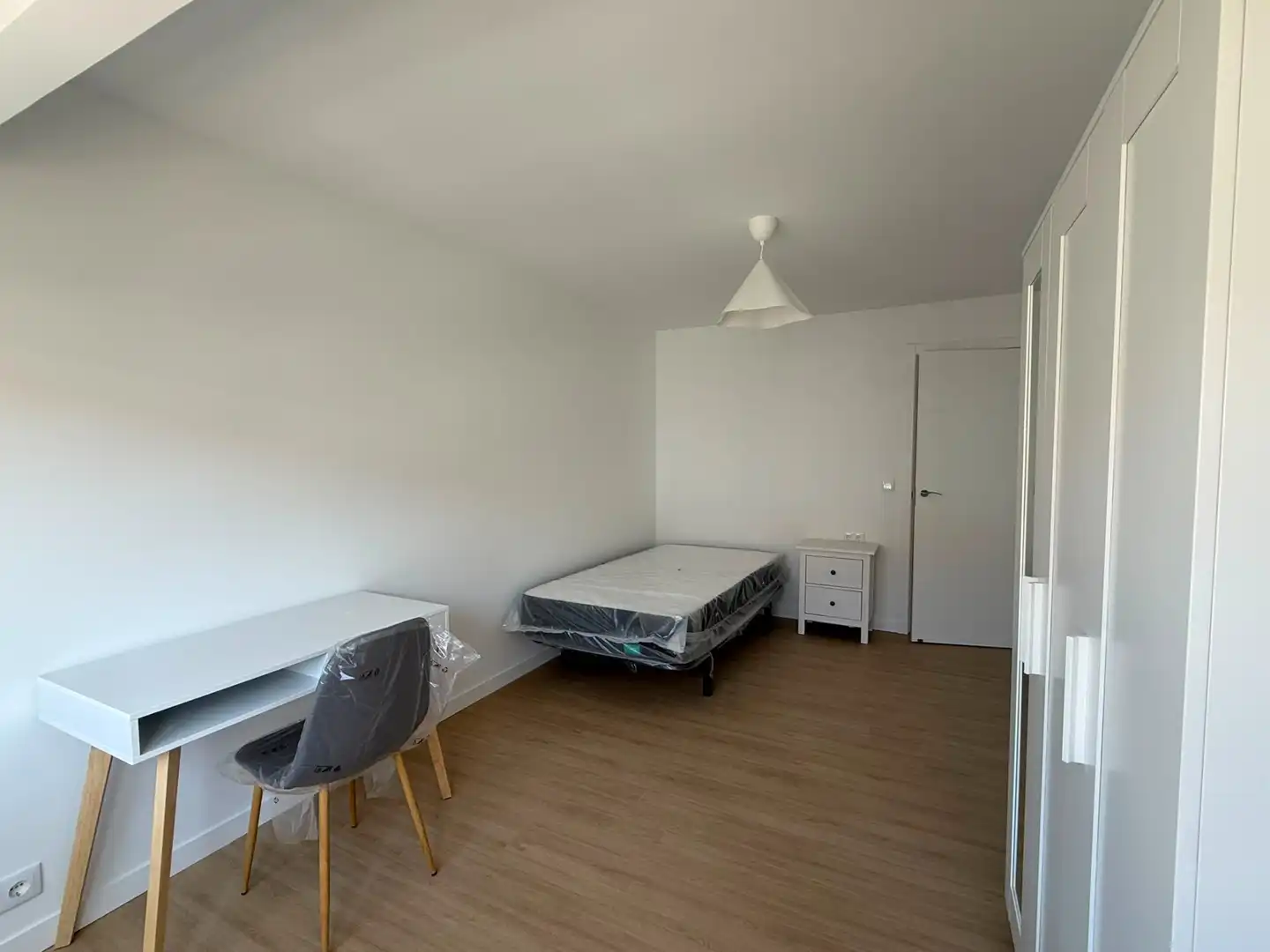 Bedroom of Flat for rent in Ferrol  with Heating, Furnished and Oven
